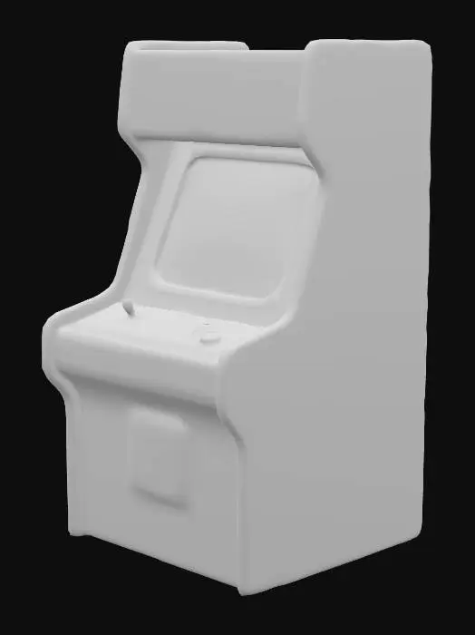 3D model for Space Invaders