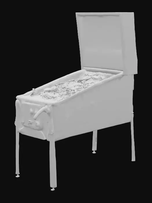3D model for Indiana Jones Pinball Machine