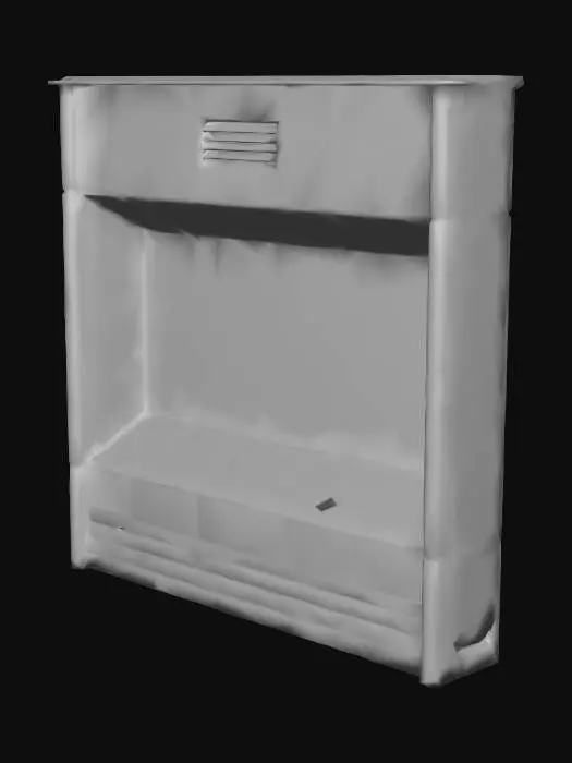 3D model for Spaceship wall texture