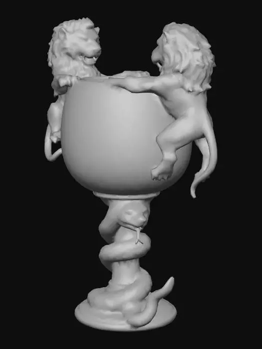 3D model for Lion's Chalice, #Halloween2025#