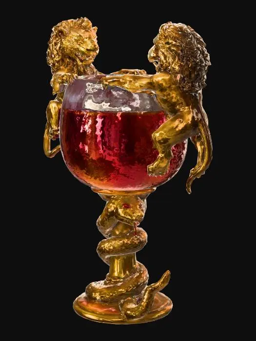 3D model for Lion's Chalice, #Halloween2025#