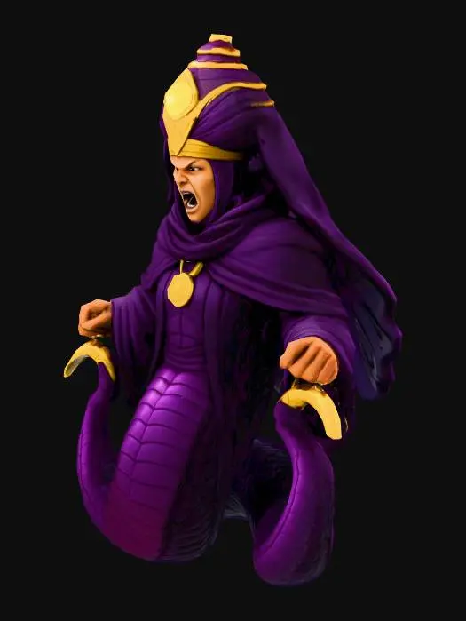 3D model for Cult leader