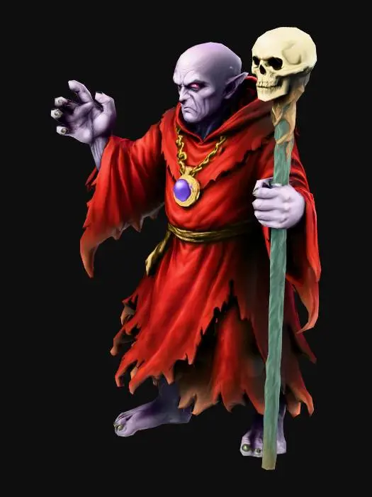 3D model for Priest of Moo
