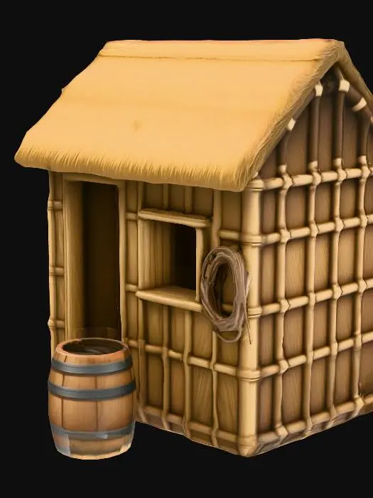 3D model for Hut