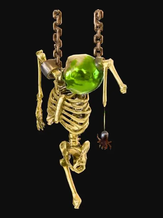 3D model for Rotten Skeleton