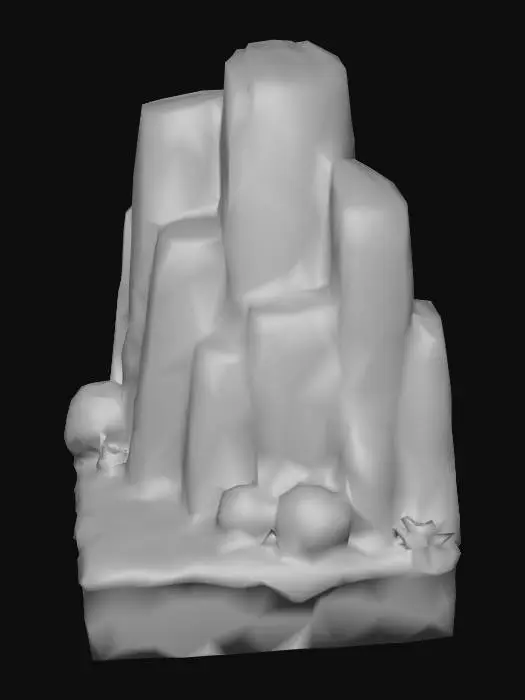 3D model for Mountain Tile