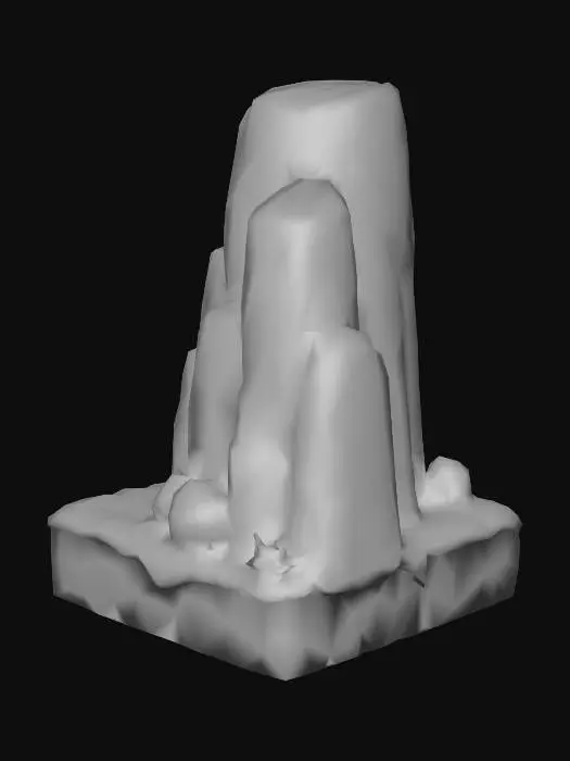 3D model for Mountain Tile