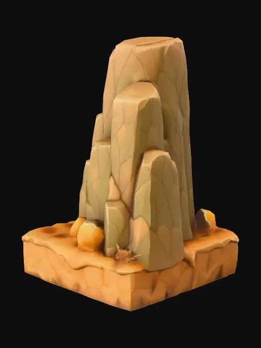 3D model for Mountain Tile