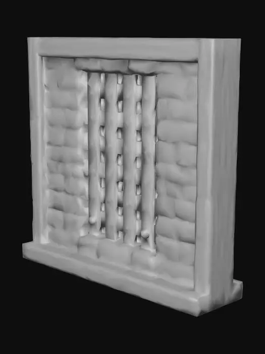3D model for Dungeon Doorway