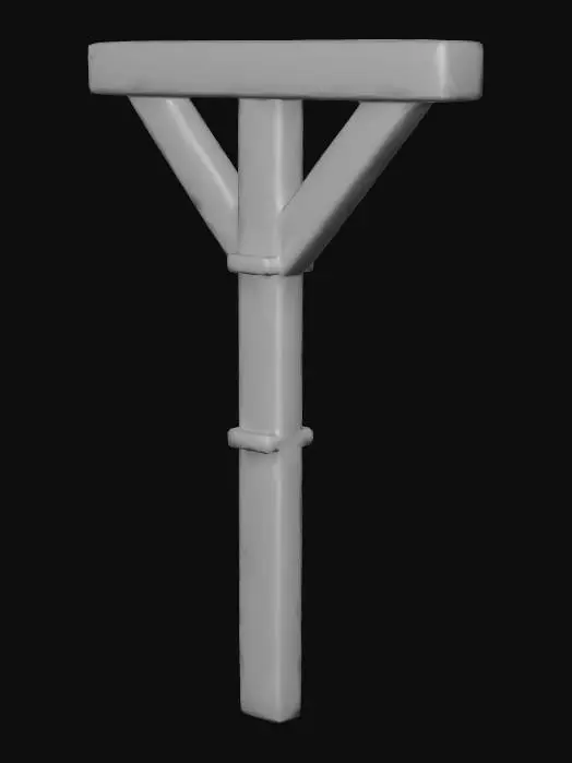 3D model for Wooden Structure