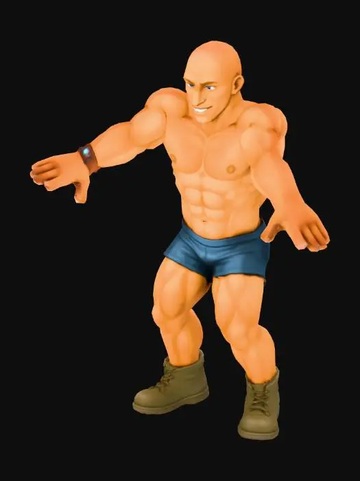3D model for Body Builder