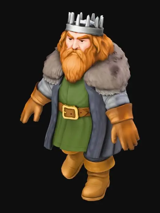 3D model for Neutral King