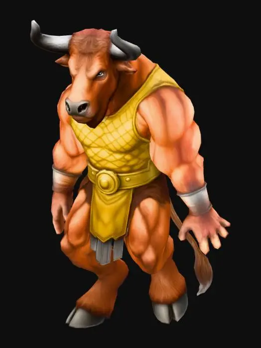 3D model for Minotaur Warrior
