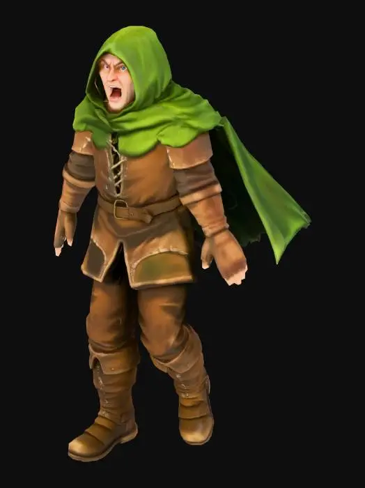 3D model for Forest Defender