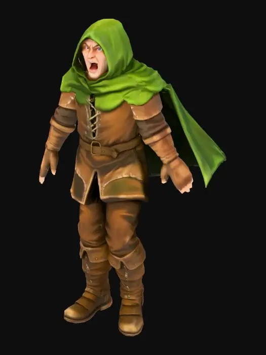 3D model for Forest Defender