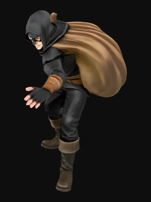 3D model for Thief in Shadows