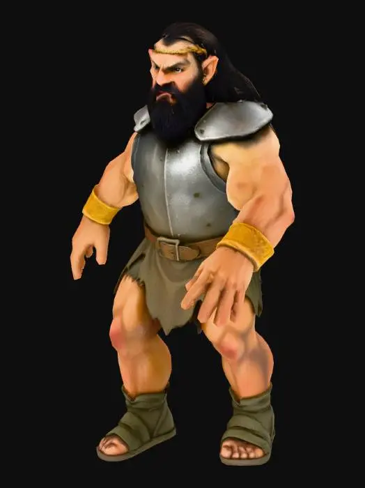 3D model for Warrior's Roar