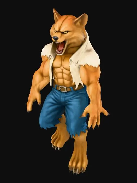 3D model for Werewolf
