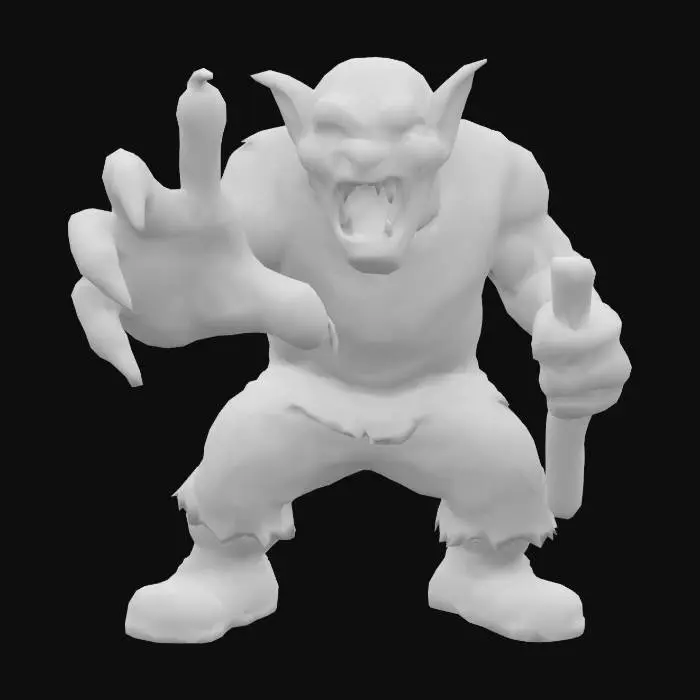 3D model for Ghoul grab