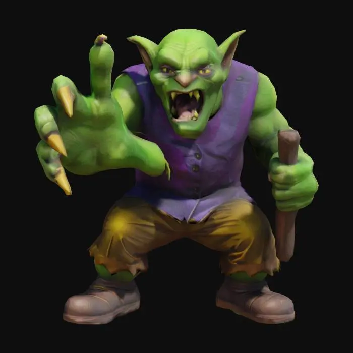 3D model for Ghoul grab