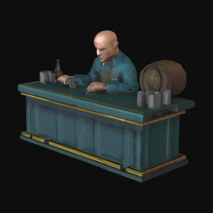 3D model for The Tavern Keeper