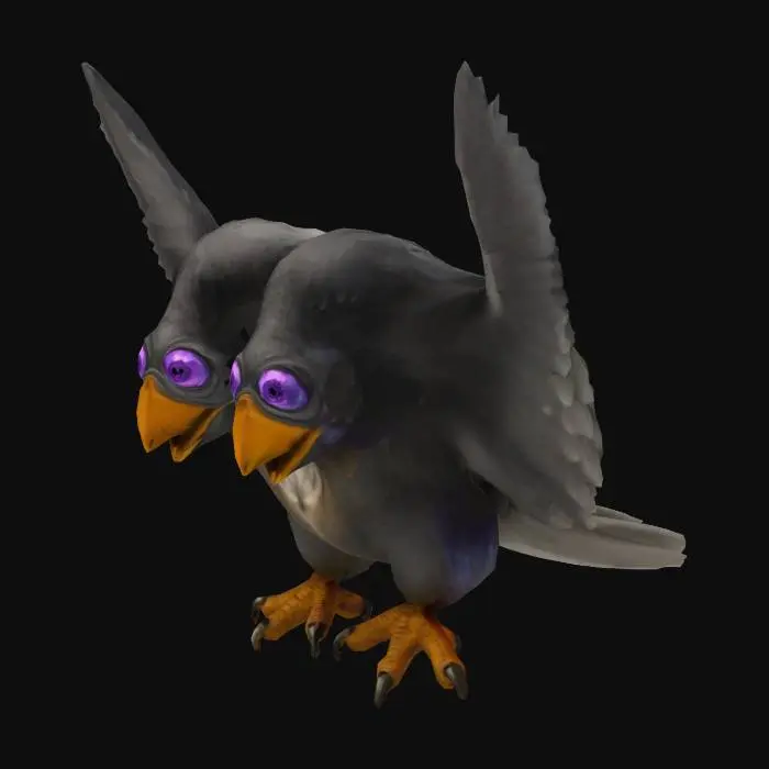 3D model for Double-headed Vulture