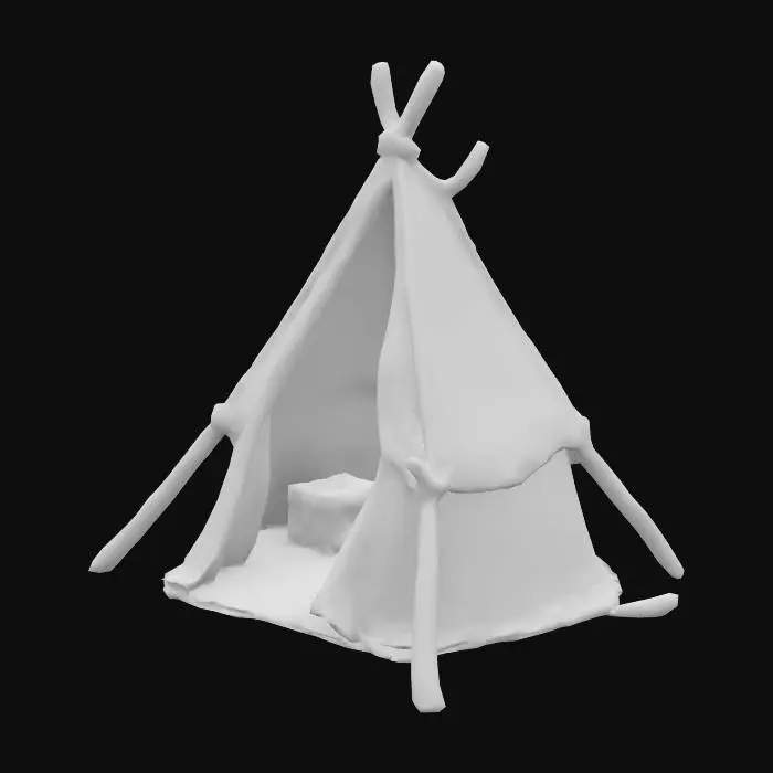 3D model for Trader's Tent