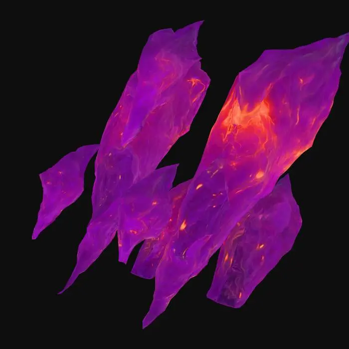 3D model for Meteoric Flames