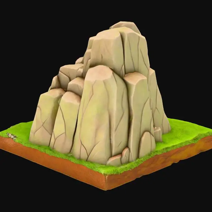3D model for Rocky Plateau