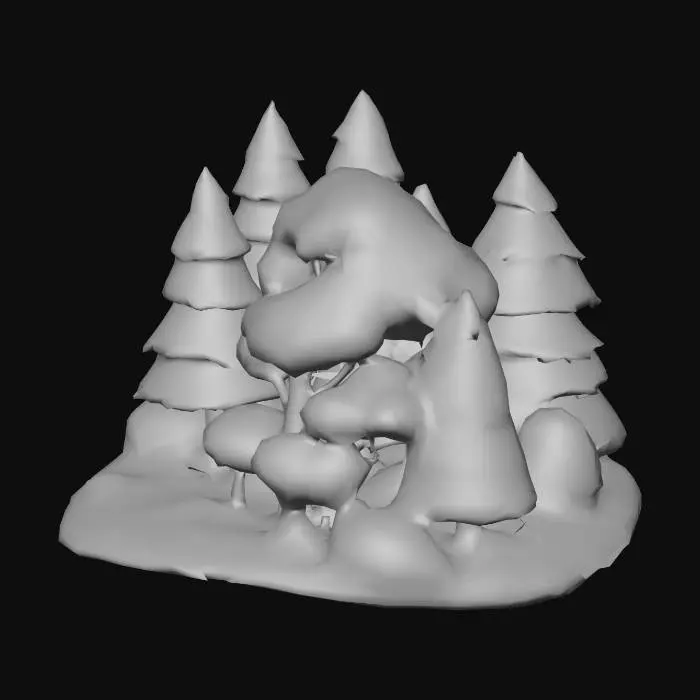 3D model for Enchanted Forest