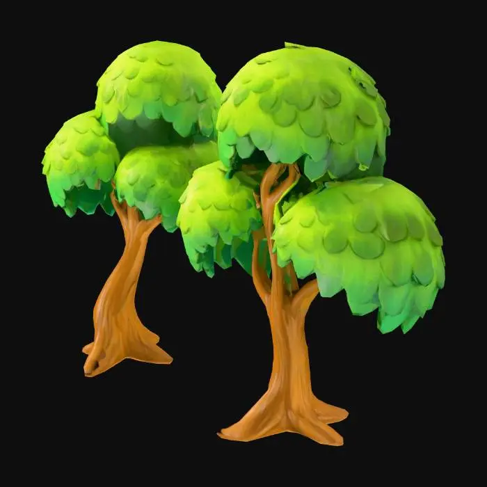3D model for Tree Duo