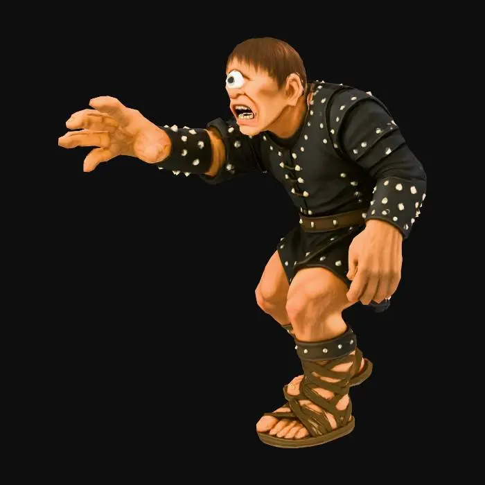 3D model for Cyclopean Encounter