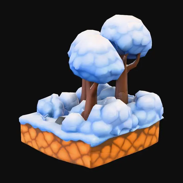 3D model for Forest Tile