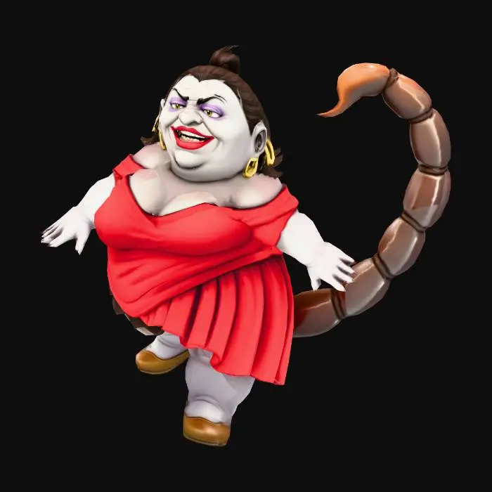 3D model for Scorpion Diva