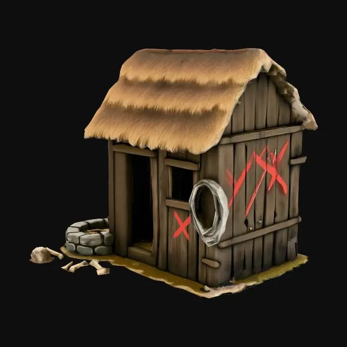 3D model for Goblin Hut