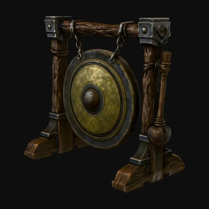 3D model for Gong