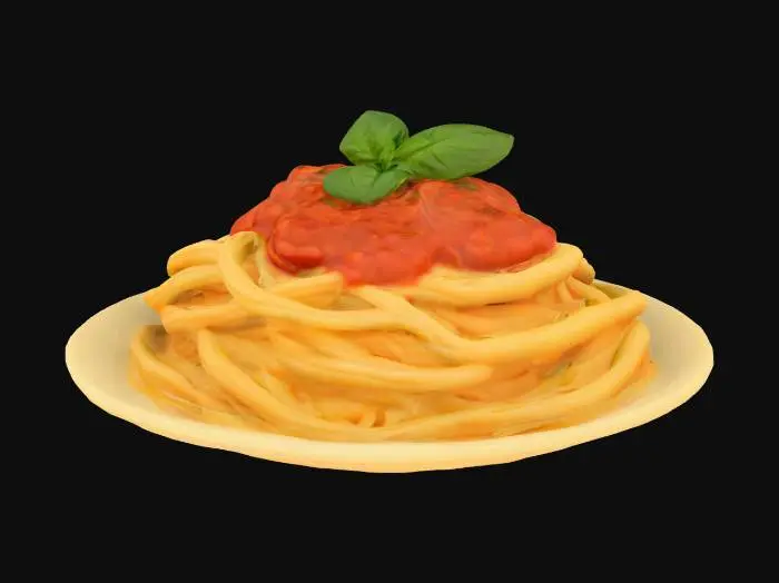 3D model for Pasta Delight