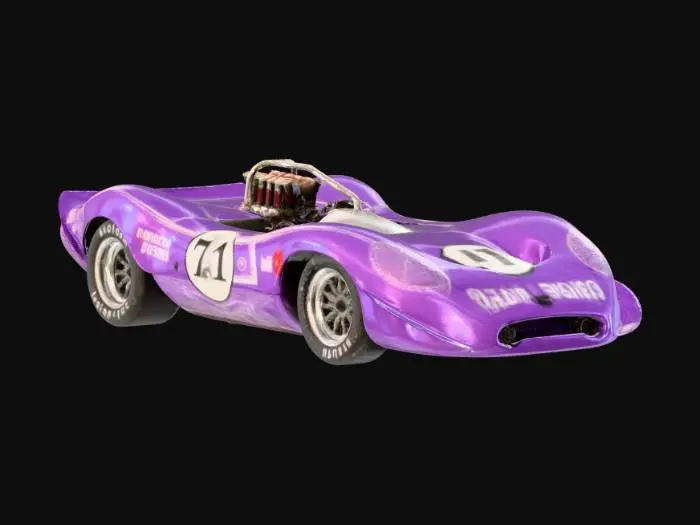 3D model for Vintage Purple Racer