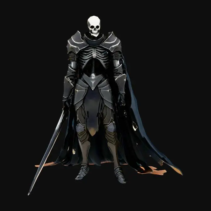 3D model for Death's Emissary