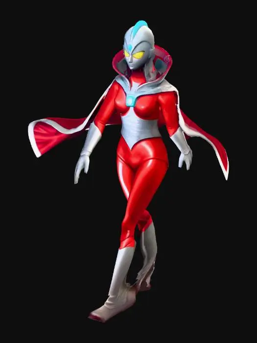 3D model for ウルトラウーマンアミア