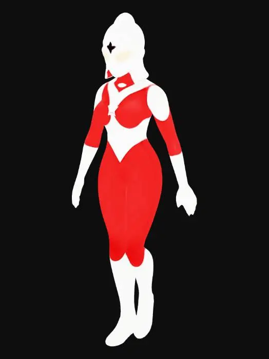 3D model for Crimson Star Guardian