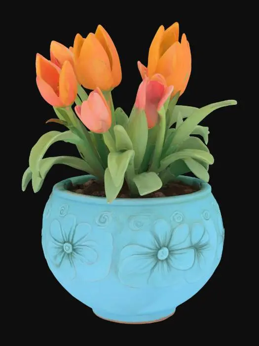 3D model for Flower pot