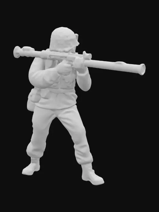 3D model for Bazooka Soldier Toy