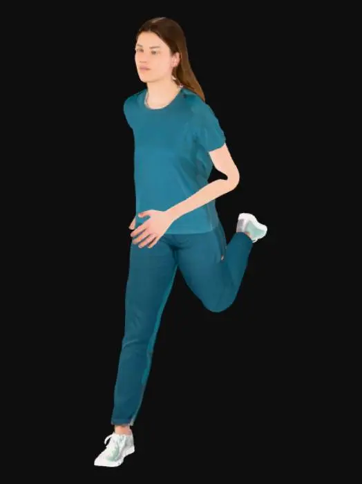 3D model for T-Pose Stance
