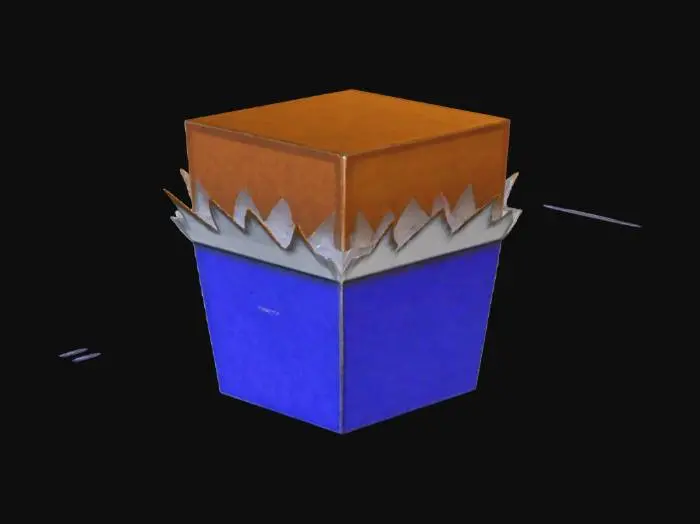 3D model for Chocolate bar