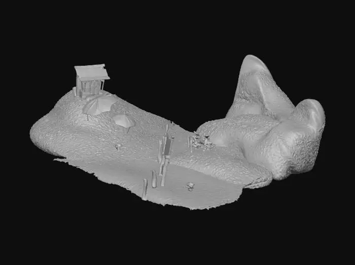 3D model for goolagoon area beach