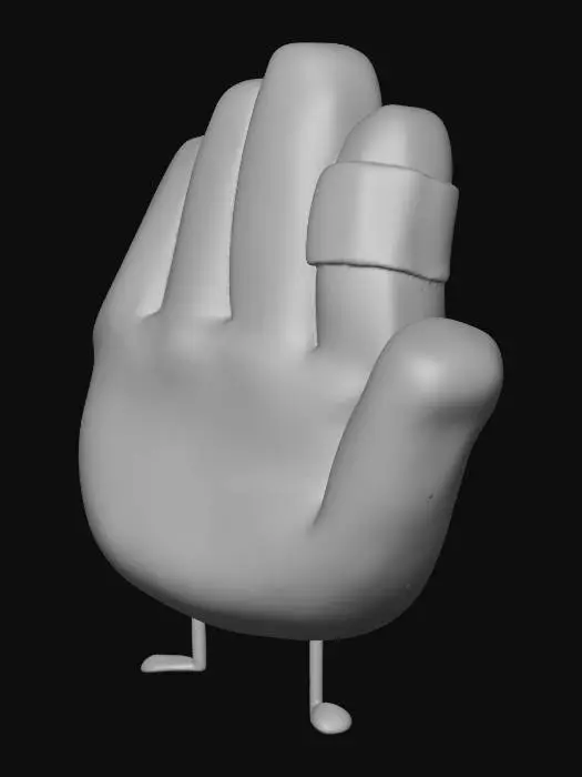 3D model for High Five Hero