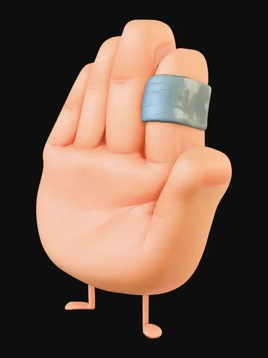 3D model for High Five Hero