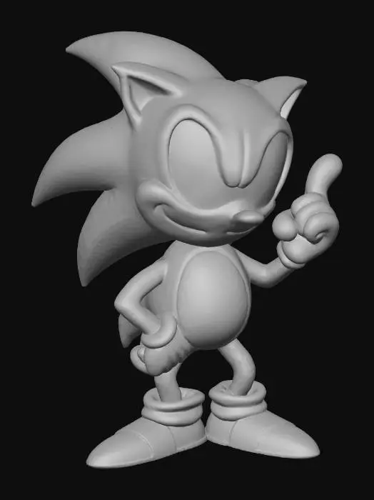 3D model for Sonic The Hedgehog