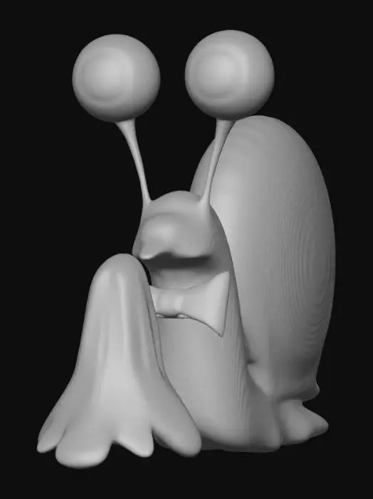 3D model for Snazzy Snail
